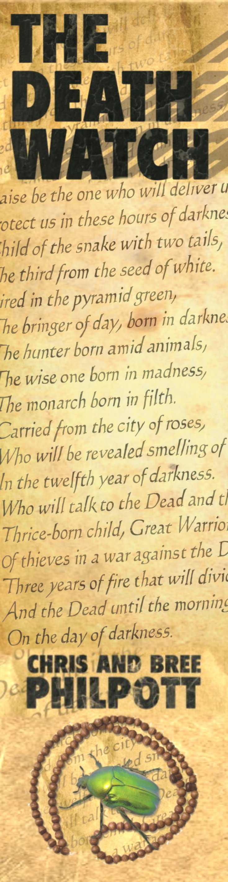 The Death Watch Bookmark